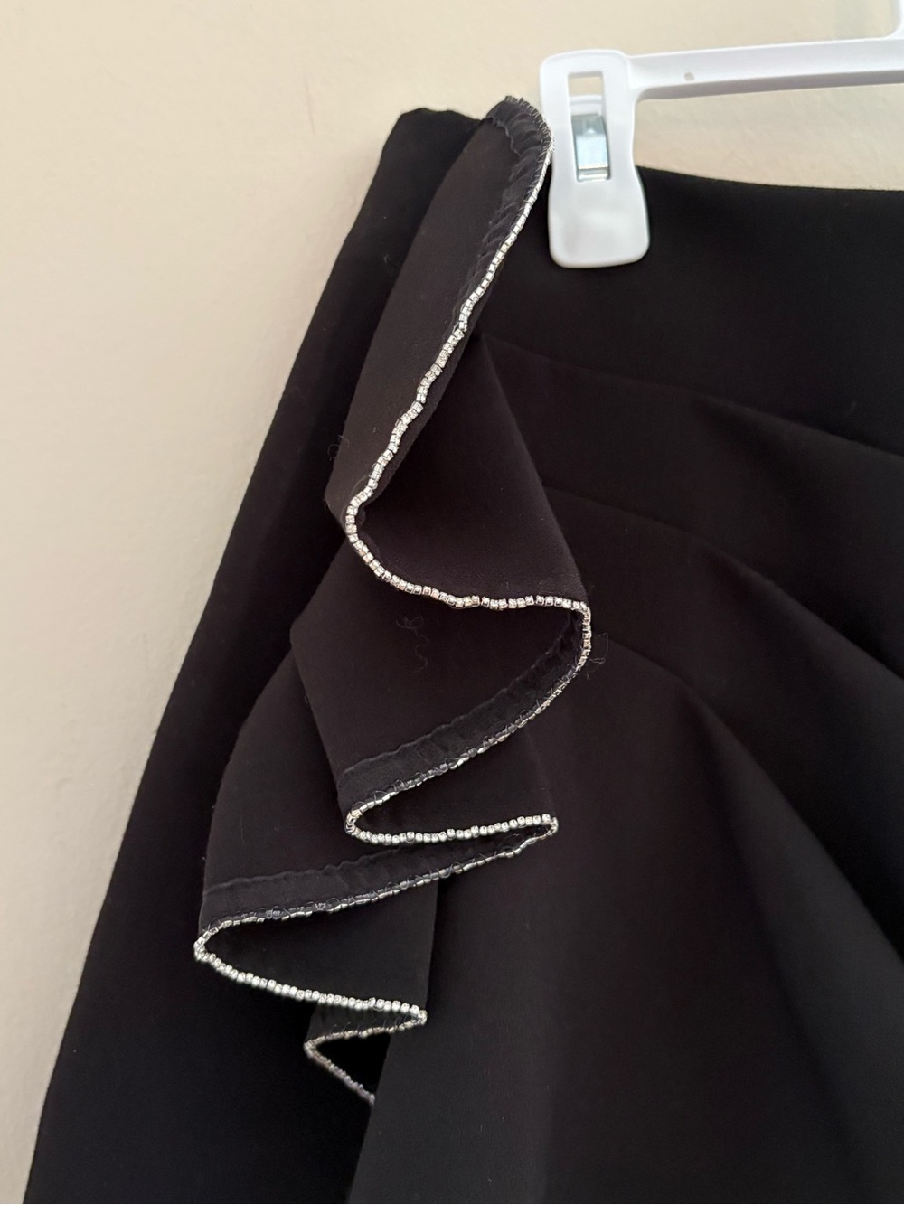 Zara Embellished Hem Ruffle Skort - Picture 3 of 4